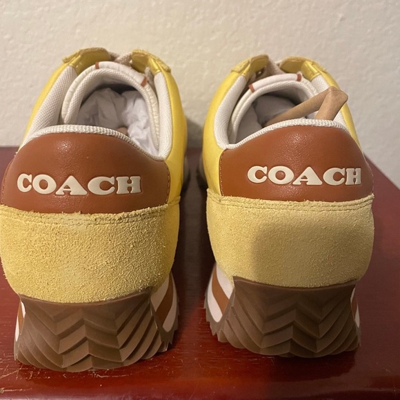 Coach Mens Runner Puffy Sneaker Authentic - Picture 3 of 6